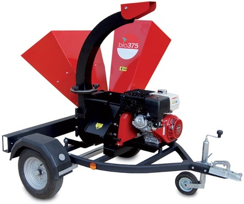 Biotrituradora gasolina Honda Bio 375 Fe con remolque